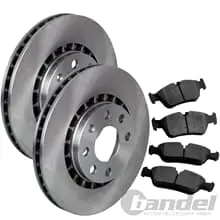 BREMSSCHEIBEN 280mm + BELÄGE VORNE passend für RENAULT LAGUNA 1 1995-2001 5-Loch Geprüft