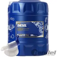 Neu Im Sortiment 20 LITER SAE 15W-40 MANNOL DIESEL MOTORÖL passend für DIESELMOTOREN + HAHN
