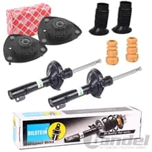 Meistverkauft 2x BILSTEIN B4 STOSSDÄMPFER+DOMLAGER+SERVICE KIT VORNE passend für TOYOTA YARIS