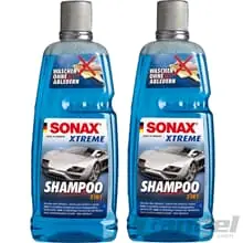 Top-Angebot 2x 1 Liter SONAX XTREME SHAMPOO 2 in 1 WASCHEN OHNE ABLEDERN AUTOSHAMPOO PFLEGE