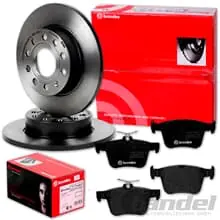 Preisknaller brembo BREMSSCHEIBEN+ BELÄGE HINTEN für VW GOLF 7 PASSAT 3G TIGUAN TOURAN ARTEON