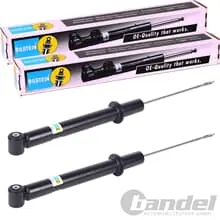 2x BILSTEIN B4 GASDRUCK STOßDÄMPFER HINTEN passend für FORD FOCUS IV STANDARD Markenprodukt