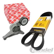 CONTI KEILRIPPENRIEMEN FEBI SPANNER für VW AUDI 1.9 2.0 TDI mit KLIMA SEAT SKODA Highlight