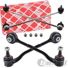 Neu Im Sortiment FEBI BILSTEIN QUERLENKER SATZ + KOPPELSTANGEN VORNE L+R PASSEND FÜR BMW 3er E90