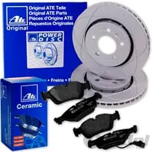 Beliebt ATE PowerDisc BREMSSCHEIBEN 320mm+CERAMIC BELÄGE VORNE für AUDI A4 B7 8E 8H+EXEO