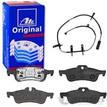 Direktkauf ATE BREMSBELÄGE + WARNKONTAKT HINTEN PASSEND FÜR MINI R50 R52 R53