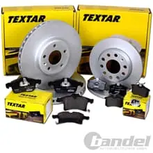 TEXTAR BREMSSCHEIBEN + BELÄGE VORNE + HINTEN für VOLVO V70 V60 XC70 S60 S80 Geprüft