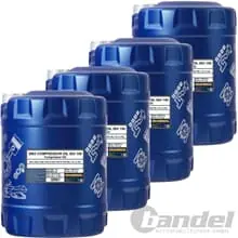 4x 10L = 40L MANNOL KOMPRESSOR ÖL ISO 150 DIN 51506 (VBL) ISO L-DAA L-DAB L-DAG Wochenendangebot
