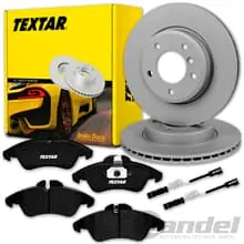 Top-Seller TEXTAR BREMSSCHEIBEN + BELÄGE VORNE für MERCEDES W638 VITO V-KLASSE 638 638/2