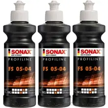 3x 250ml SONAX PROFILINE FS 05-04 FEINSCHLEIFPASTE LACKPOLITUR AUTOPOLITUR Sichere Zahlung