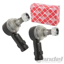 2x FEBI SPURSTANGENKOPF VORNE für MERCEDES SPRINTER 901-904 + VW LT 2 28 35 46 Neu