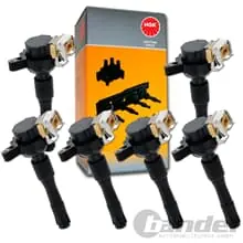 Jetzt Bestellen 6 NGK Zündspule 48009/U5005 passend für BMW 3 E36 E46 5 E39 7 E38 X5 E53 Z3