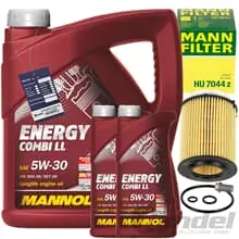 Schnäppchen MANN ÖLFILTER +MANNOL 5W30 ÖL für MERCEDES A B C KLASSE CLA W176 246 204 205