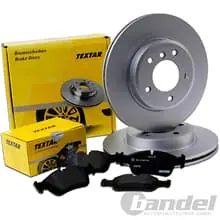 Highlight TEXTAR BREMSSCHEIBEN 276mm + BELÄGE VORNE passend für MITSUBISHI GALANT VI 6