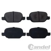 Versand Am Gleichen Tag BREMSBELÄGE HINTEN passend für ALFA 147 156 GT + FIAT LINEA + LANCIA LYBRA