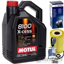 Heißes Angebot BOSCH ÖLFILTER 1457429147+MOTUL 5W40 ÖL für MERCEDES A KLASSE W168 VANEO 414