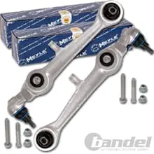 2x MEYLE HD QUERLENKER verstärkt VORNE für UNTEN AUDI A4 8D A6 A8 VW PASSAT 3B Echt