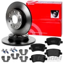 brembo BREMSSCHEIBEN + BELÄGE HINTEN für VOLVO V70 III V60 XC70 II S60 II S80 II Meistverkauft