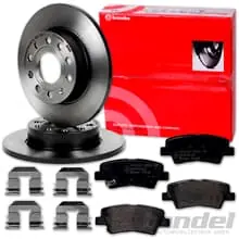 brembo BREMSSCHEIBEN 284mm + BELÄGE HINTEN passend für HYUNDAI i30 GD Schneller Versand