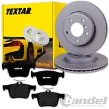 Schneller Versand TEXTAR BREMSSCHEIBEN + BELÄGE HINTEN für VW GOLF 7 PASSAT B8 3G TIGUAN ARTEON