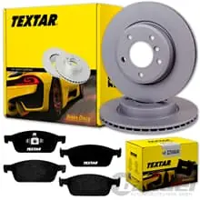 TEXTAR BREMSSCHEIBEN 320mm + BELÄGE VORNE passend für FORD FOCUS 3 III MK3 Abverkauf