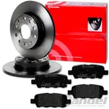 Geprüft brembo BREMSSCHEIBEN 292mm + BELÄGE HINTEN für NISSAN TIIDA C11 SC11 + CUBE Z12