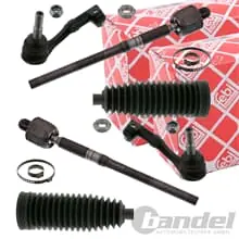 Kracherpreis 2 FEBI SPURSTANGE VORNE LINKS+RECHTS passend für BMW 1 E81 E87 E88 E82 3 E90 E93