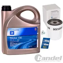1x 5L ORIGINAL MOTORÖL + FILTER 5W30 Dexos2 LongLife 650104 passend für OPEL GM Nur Heute
