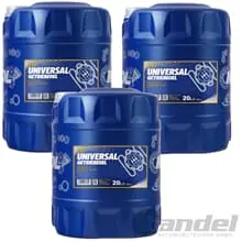 3x20 LITER SAE 80W-90 MANNOL UNIVERSAL GETRIEBEÖL SCHALTGETRIEBE/ GL4 Nur Heute