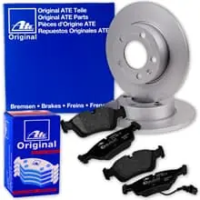 Begrenztes Angebot ATE BREMSSCHEIBEN 240mm + BELÄGE VORNE passend für FIAT 500 500C + FORD KA