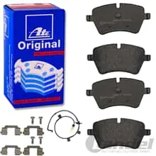 ATE BREMSBELÄGE + WARNKONTAKT VORNE passend für MINI R55 R56 R57 R59 Markenware
