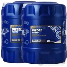Geprüft 2x20 LITER MANNOL MOTORÖL ÖL 5W-40 DIESEL TURBO API CI-4/SL