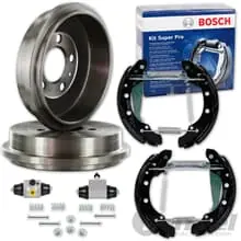 Direkt Vom Hersteller BOSCH BREMSBACKEN KIT+BREMSTROMMELN passend für RENAULT CLIO 2 THALIA LOGAN