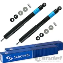 Direkt Vom Hersteller 2x SACHS GASDRUCK STOßDÄMPFER HINTERACHSE passend für OPEL CORSA C (X01) 1.0-1.7