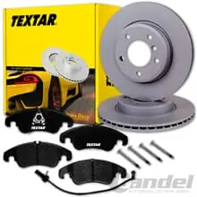 TEXTAR BREMSSCHEIBEN + BELÄGE VORNE für AUDI A6 A7 4G C7 Limo Avant Sportback Top-Preis