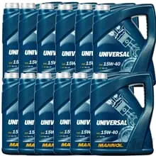 60L MANNOL UNIVERSAL 15W40 MOTORÖL MINERALISH passend für VW 500/505.00 MB 229.3 Meistverkauft