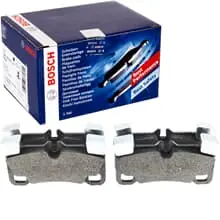 Preisknaller BOSCH BREMSBELÄGE HINTEN passend für AUDI Q7 3.0 - 6.0 VW TOUAREG 2.5 - 6.0 TDI