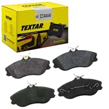 TEXTAR BREMSBELÄGE VORDERACHSE FÜR AUDI 100 200 80 90 CABRIOLET COUPE QUATTRO Echt