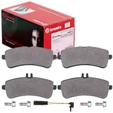 BREMBO BREMSBELÄGE + WARNKONTAKT HINTEN für MERCEDES AMG GT X290 C-KLASSE W205 Zertifiziert