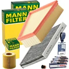 Günstig MANN FILTER INSPEKTIONSPAKET passend für VW POLO 6R 9N SKODA FABIA 2 ROOMSTER 5J