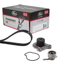 Aktuell GATES PowerGrip ZAHNRIEMEN-SATZ MIT WASSERPUMPE passend für HONDA CIVIC