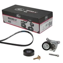 GATES Micro-V Kit KEILRIPPENRIEMEN-SATZ passend für CITROËN C5 C8 EVASION JUMPY Markenware