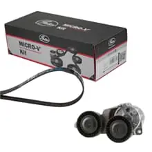 GATES Micro-V Kit KEILRIPPENRIEMEN-SATZ passend für VOLVO S60 S80 V70 XC70 XC90 Preis Gesenkt