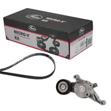 GATES Micro-V Kit KEILRIPPENRIEMEN-SATZ passend für AUDI A3 FORD GALAXY SEAT Echt