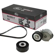 GATES Micro-V Kit KEILRIPPENRIEMEN-SATZ passend für CITROËN C-CROSSER PEUGEOT Beliebt