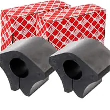 Neue Kollektion 2x FEBI 22mm STABILAGER HINTEN passend für AUDI A3 TT SEAT LEON TOLEDO SKODA