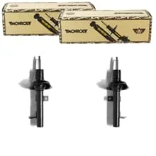 Echt 2X MONROE GASDRUCK STOßDÄMPFER VORNE LINKS RECHTS PASSEND FÜR FORD FOCUS