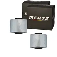 2X MERTZ QUERLENKERLAGER BUCHSE HINTEN BEIDSEITIG PASSEND FÜR AUDI 100 A6 Highlight