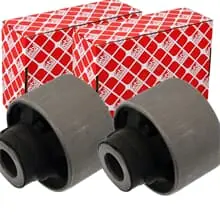 Saisonangebot 2X FEBI BILSTEIN QUERLENKERLAGER BUCHSE HINTEN UNTEN VORNE BEIDSEITIG PASSEND