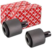 2X FEBI BILSTEIN QUERLENKERLAGER BUCHSE HINTEN BEIDSEITIG PASSEND FÜR Echt